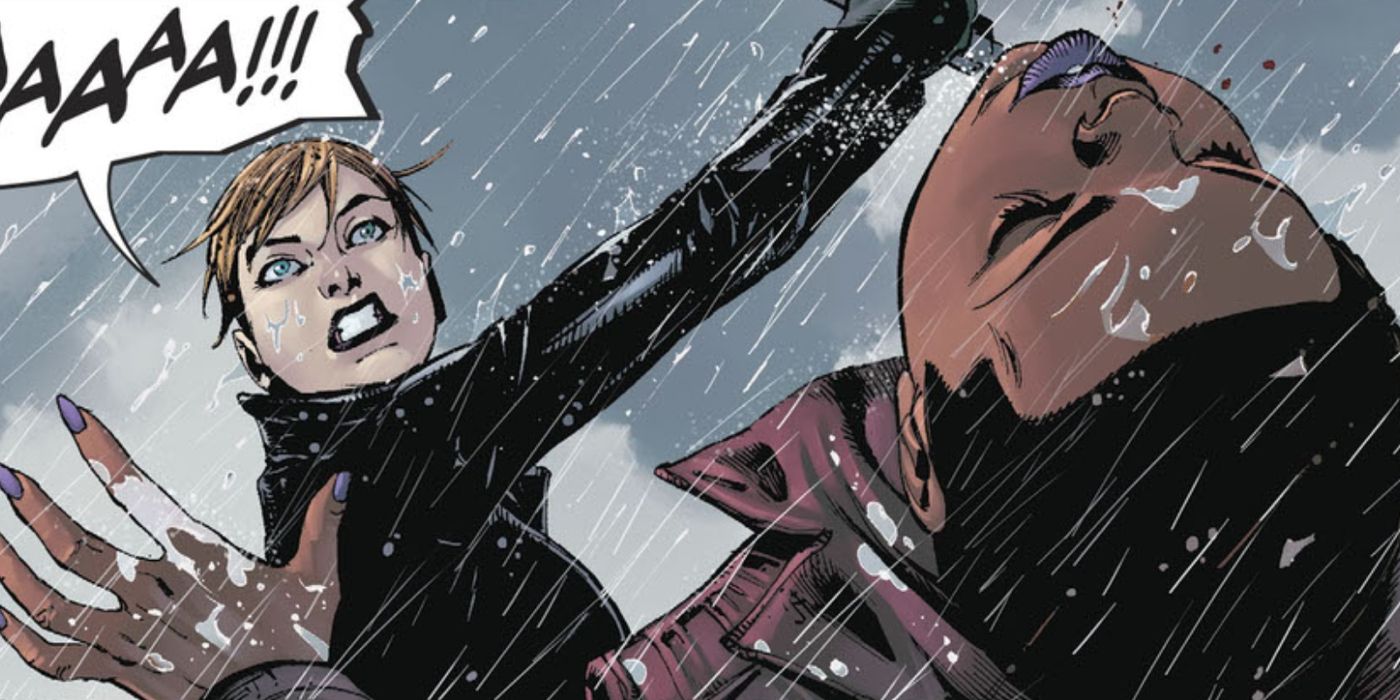 Harcourt Punches Waller DC Comics