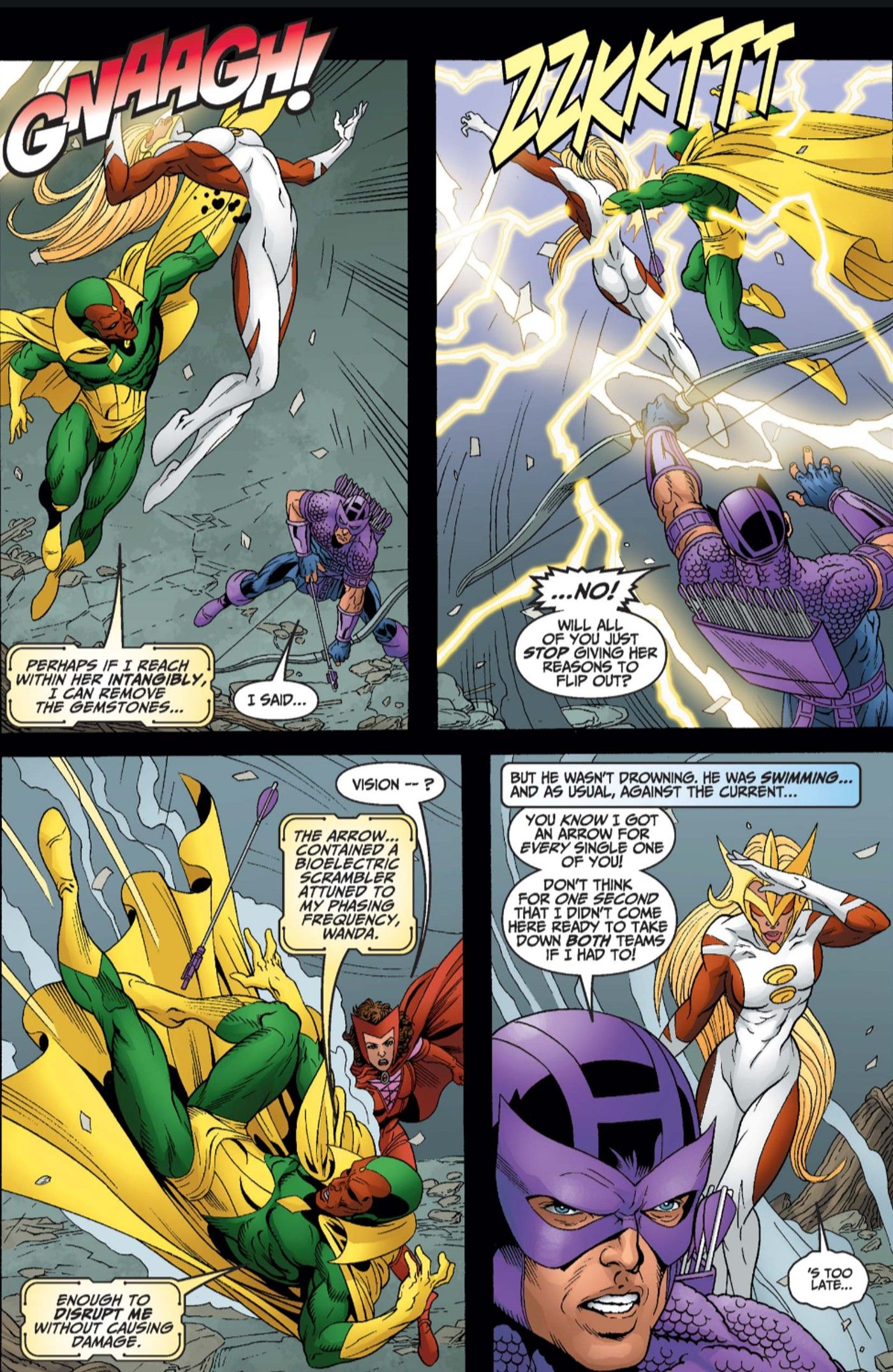 Hawkeye in Avengers/Thunderbolts #6 