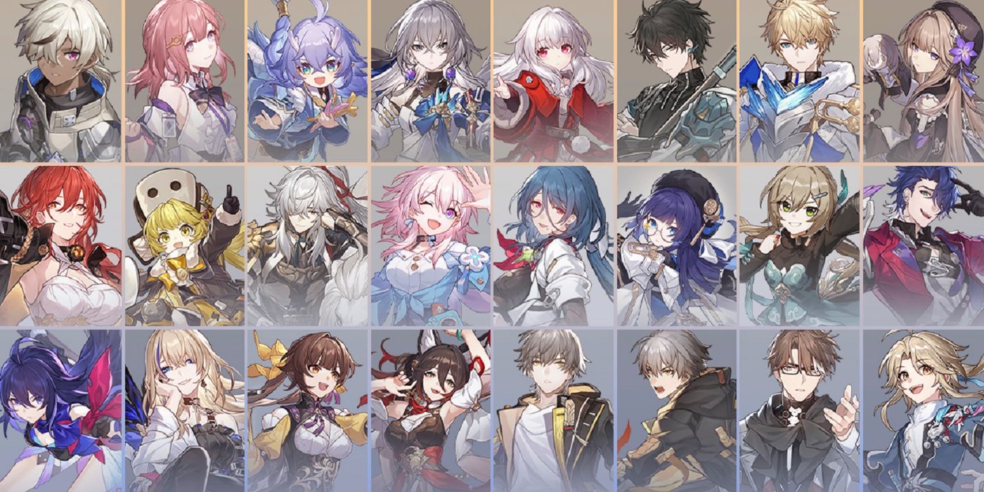 All Physical characters in Honkai: Star Rail