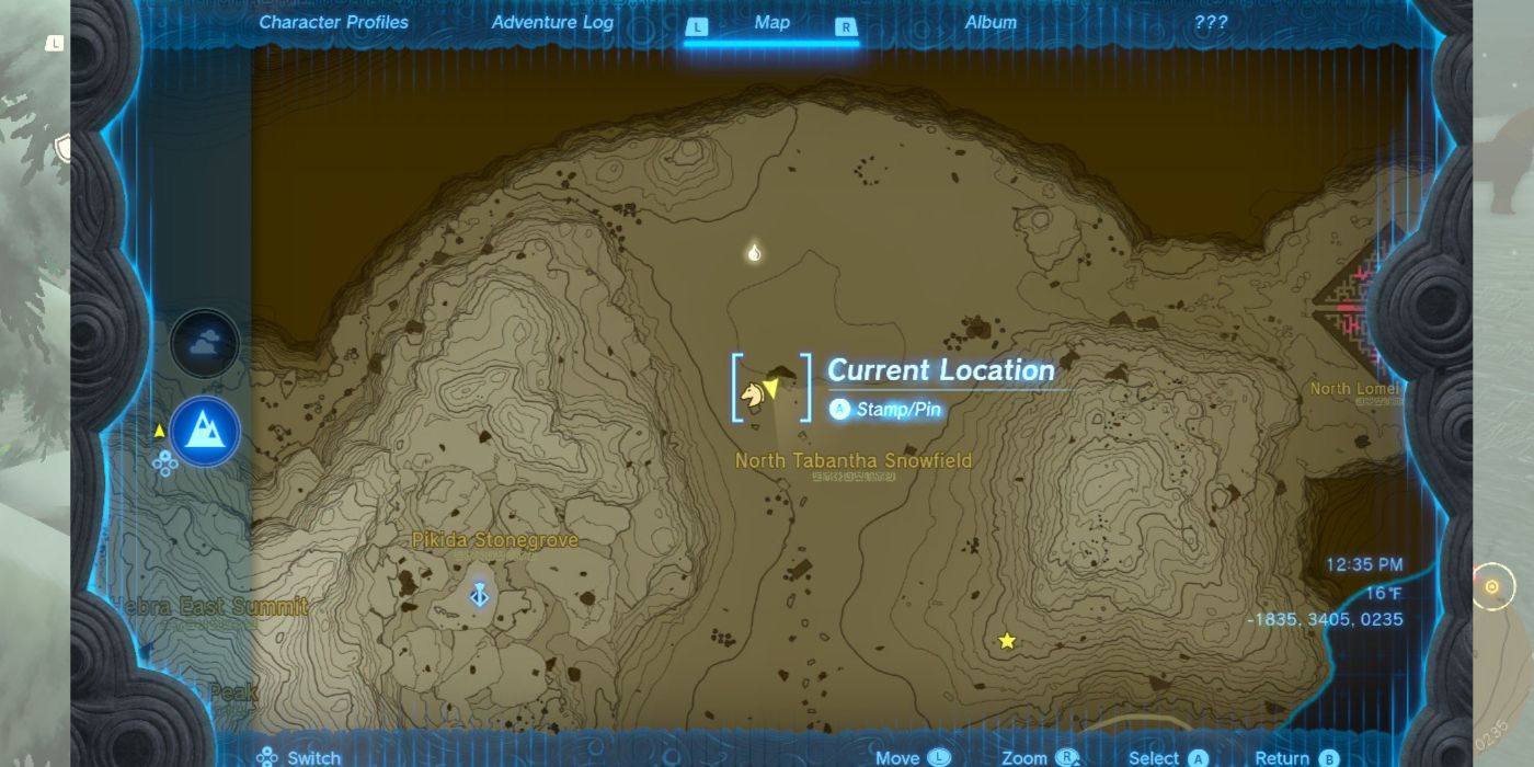 Zelda's Golden Horse Map Location in Tears of The Kingdom