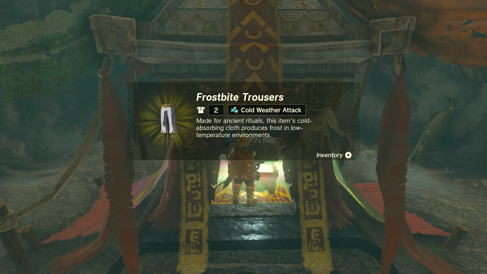 How To Get The Frostbite Set In Zelda: Tears of the Kingdom