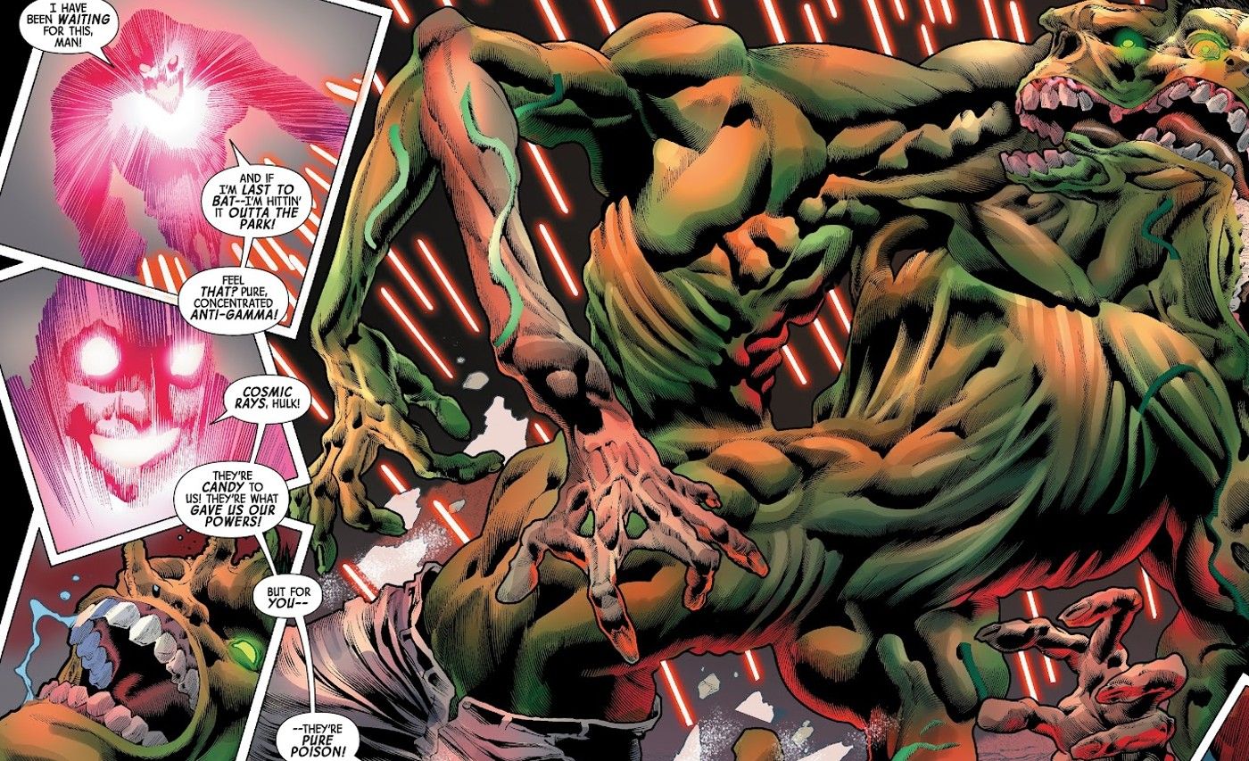 HULK VS COSMIC RADIATION WEAKNESS