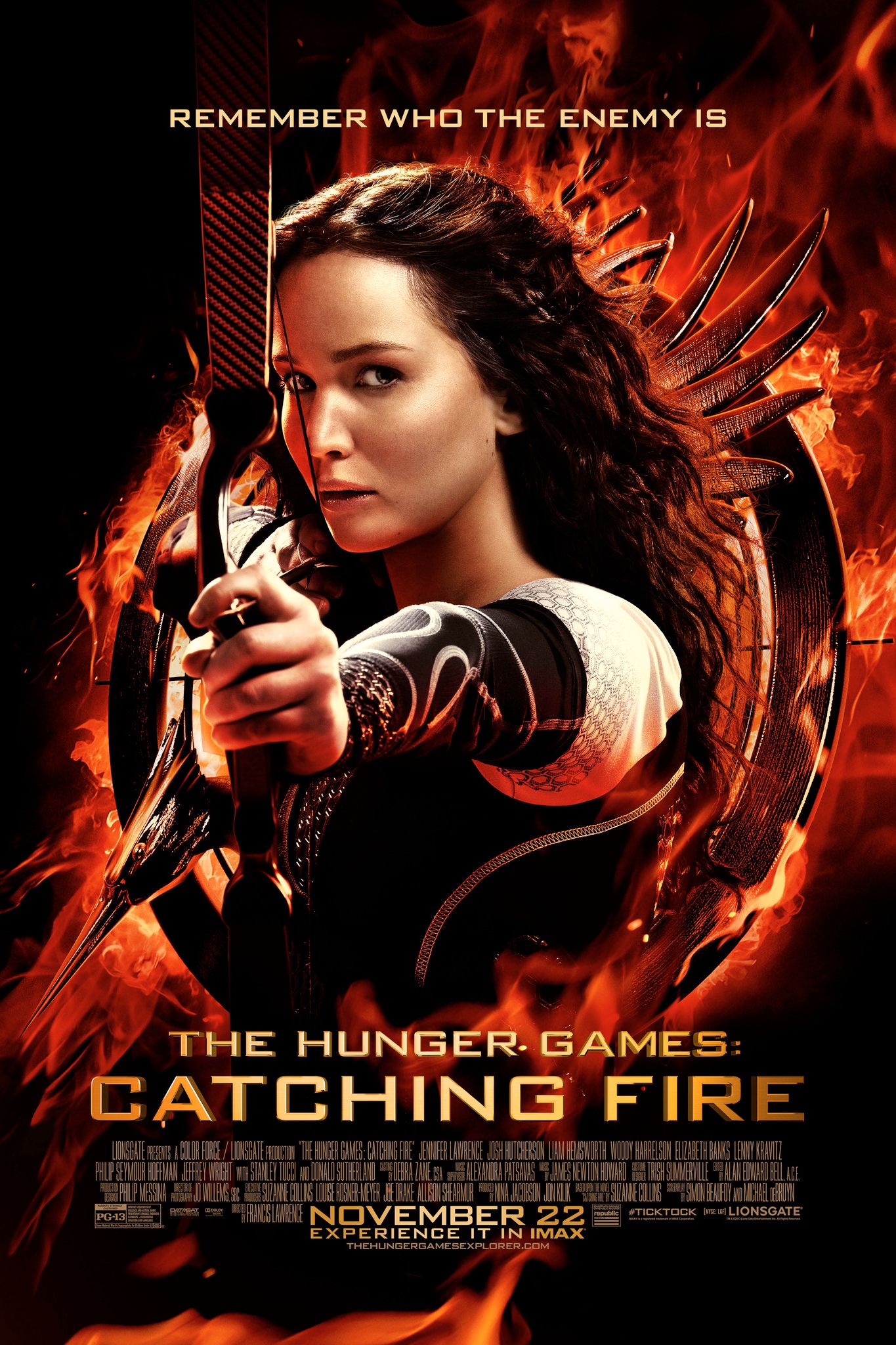 Hunger Games Catching Fire Movie Poster