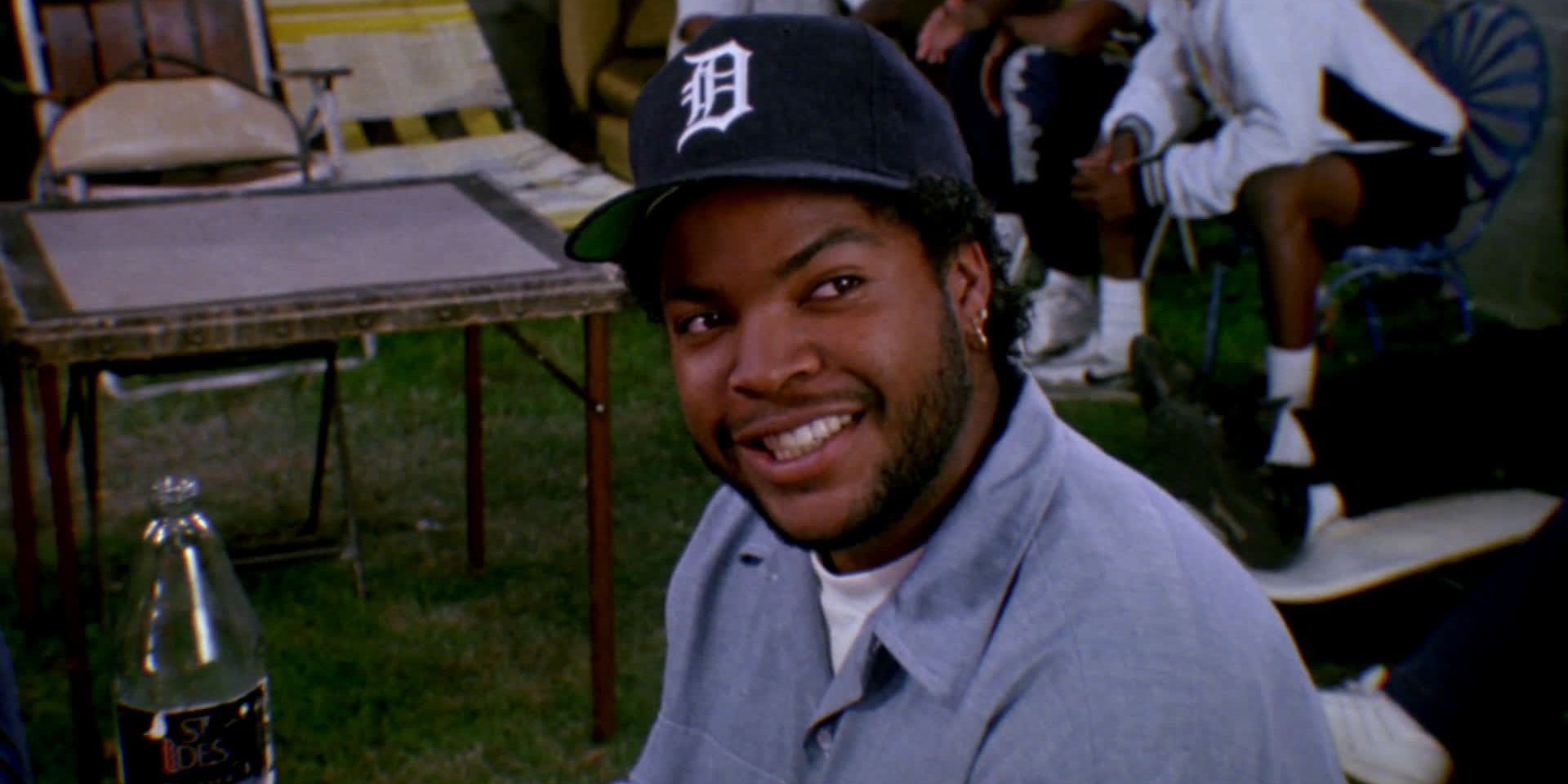 Ice Cube sorrindo em Boyz n the Hood