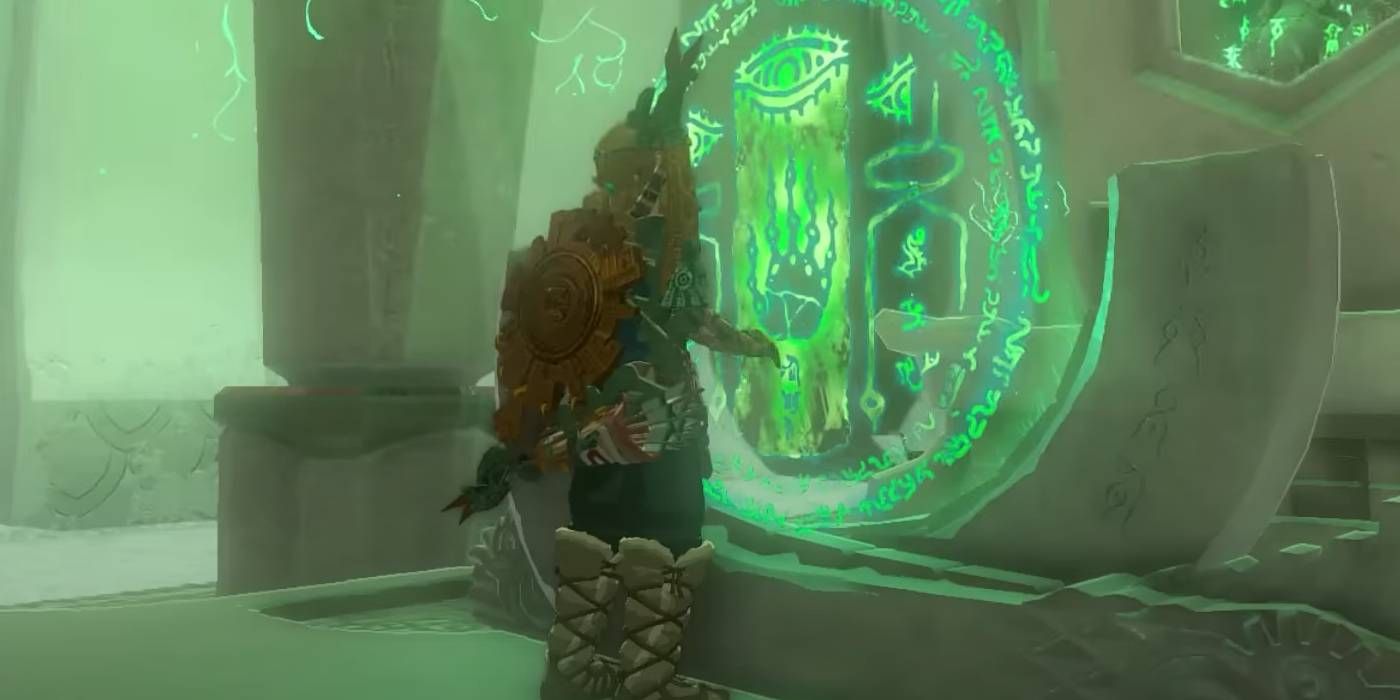 Zelda: Tears of the Kingdom Orochium Shrine Conclusion qui donne une lumière de bénédiction