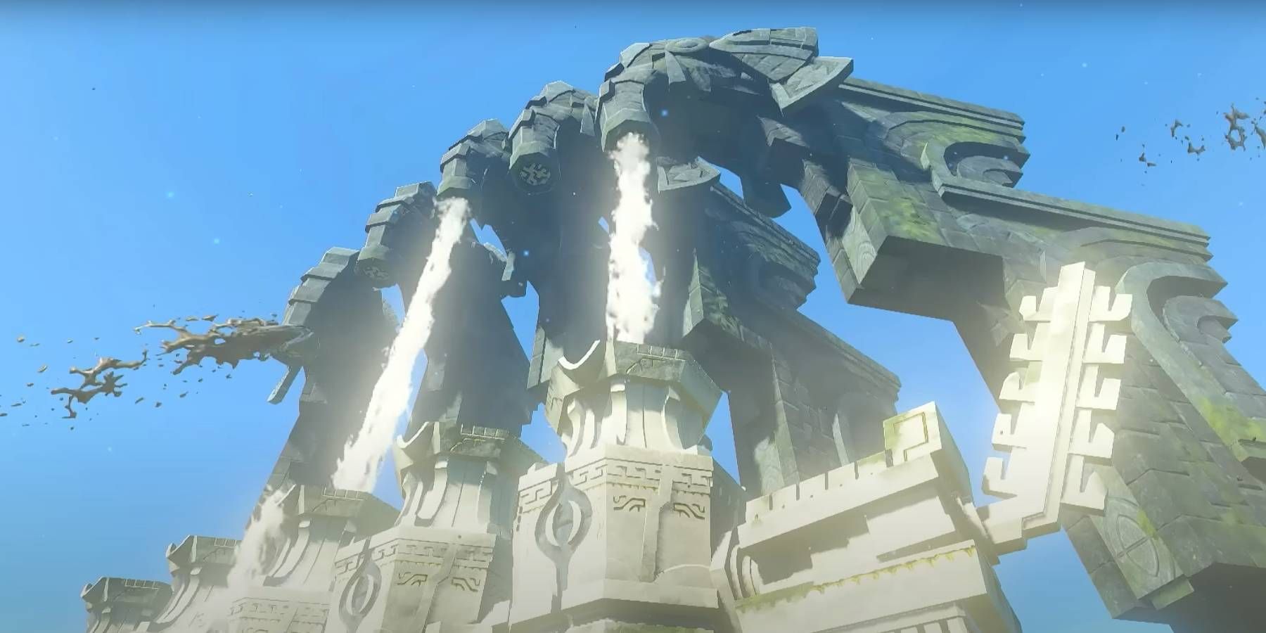 Zelda: Tears of the Kingdom Water Temple Faucets Being Activated Through 4 Complex Puzzles