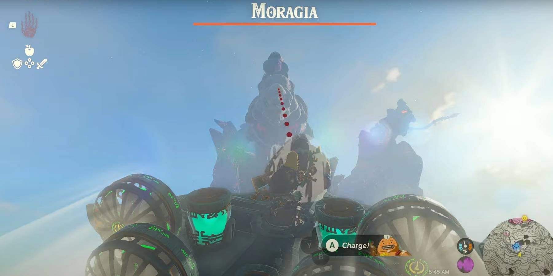 Zelda: Air Mata Kerajaan Moragia Boss Bertarung dengan Yunobo dan Zonai Glider