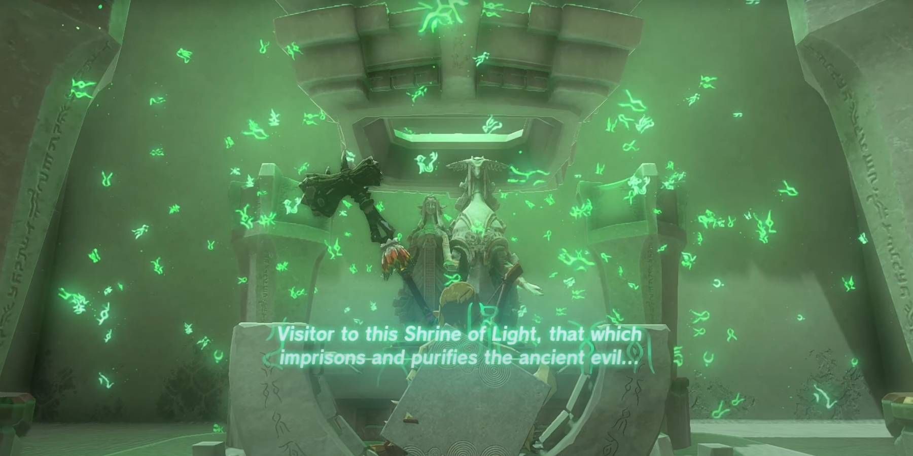 Zelda: Lágrimas del Altar del Reino Inferior en el templo de Mayaumekis