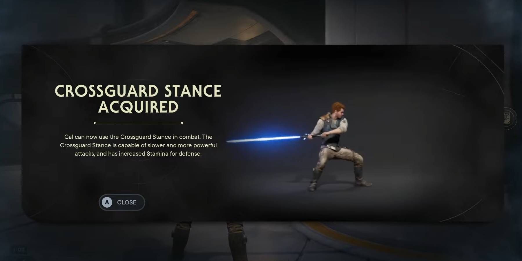 Star Wars Jedi: Survivor Crossguard Stance débloqué à travers la progression de l'histoire
