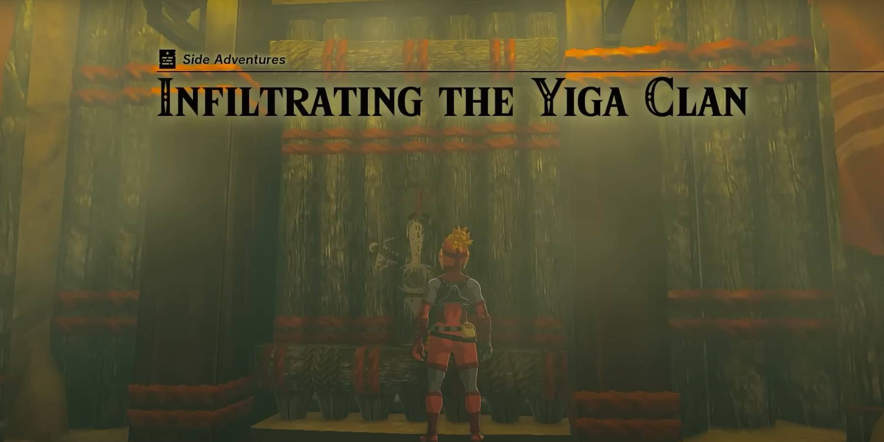 Zelda: Tears of the Kingdom Infiltrating the Yiga Clan Side Quest