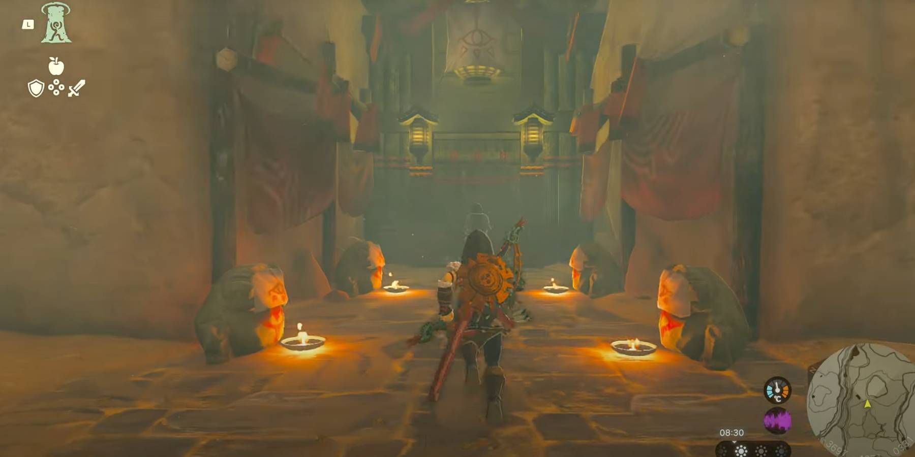 Zelda: Tears of the Kingdom Yiga Clan Hideout that is Locked Until Link has the Yiga Clan Armor Set Equipped