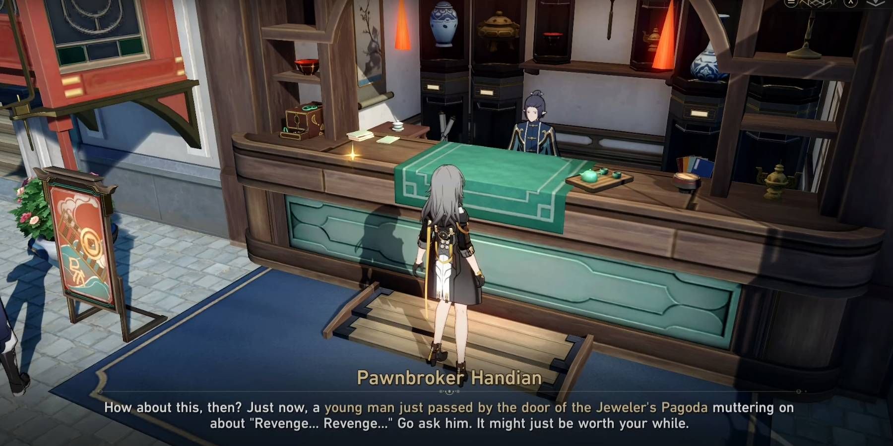 Honkai: Star Rail Pawnbroker Handian Dialogue Exchange for Hidden Trade Quest