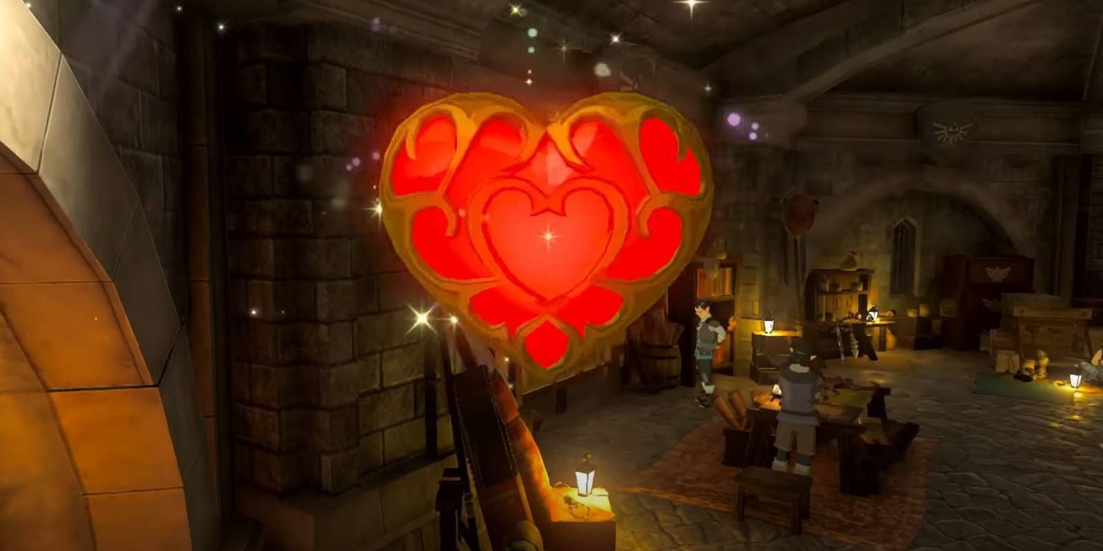 Conteneur The Legend of Zelda: Tears of the Kingdom Heart pour augmenter la santé globale de Link