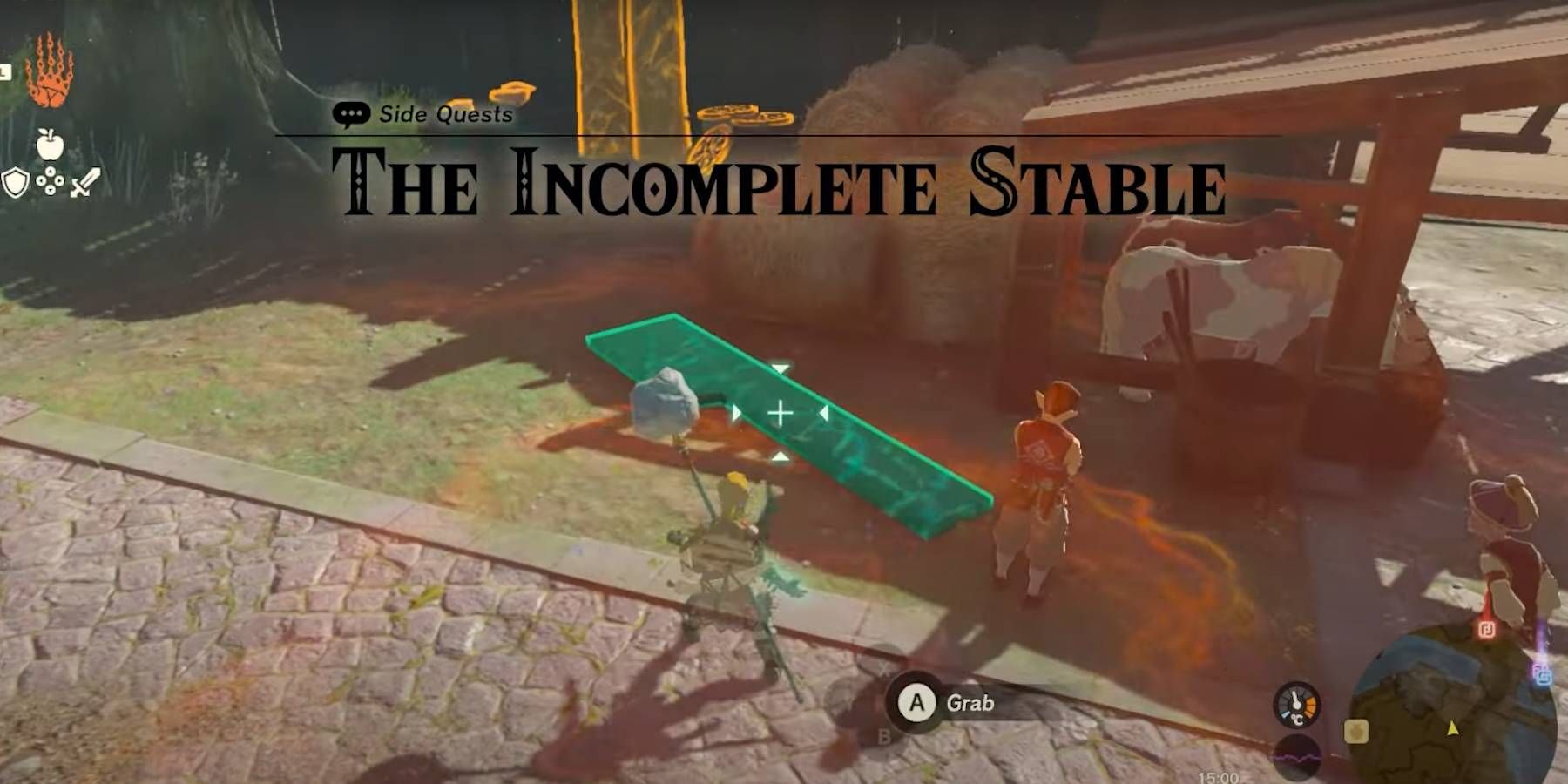 Zelda: Tears of the Kingdom The Incomplete Stable Side Quest to Unlock the Looking Landing Stable
