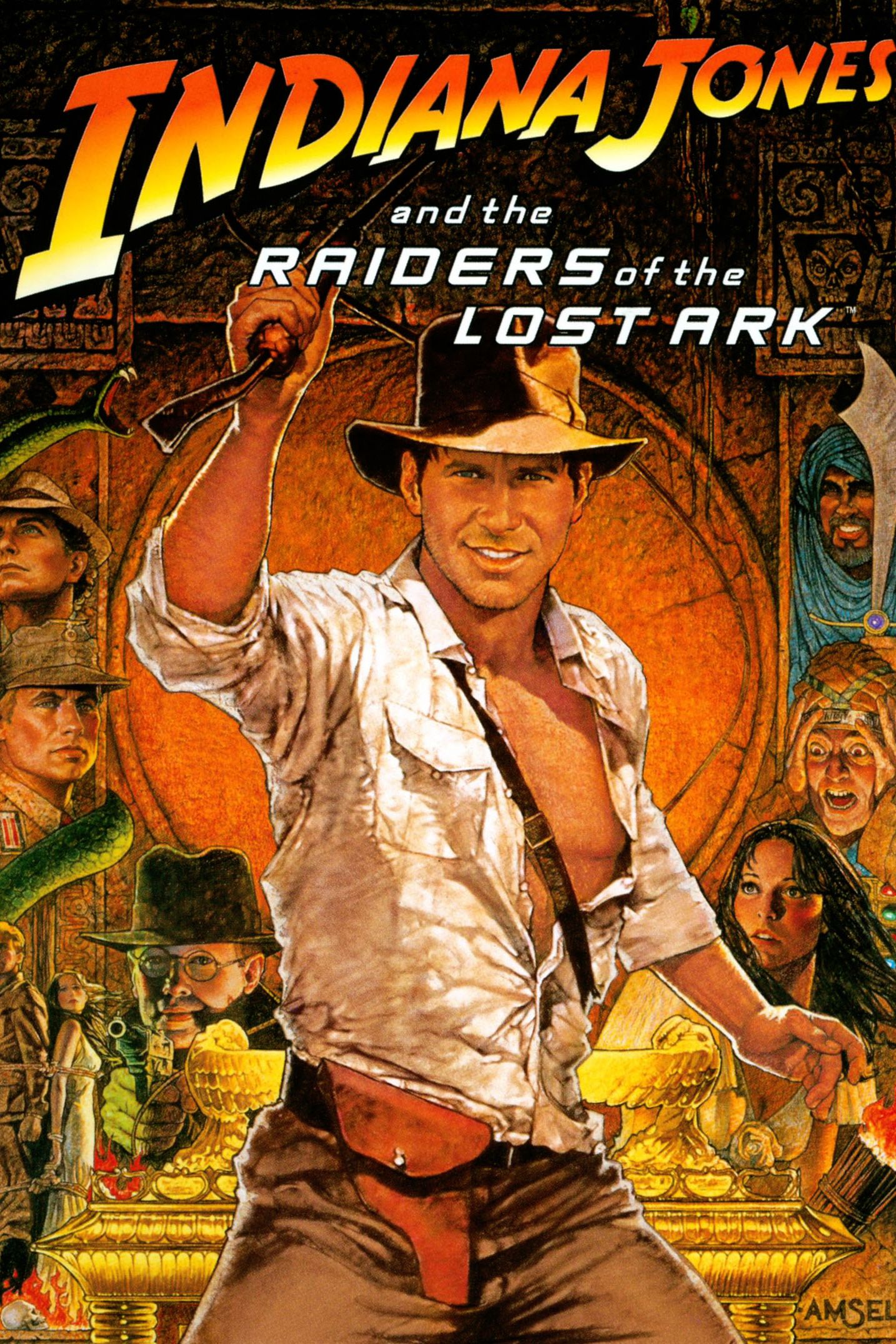 Indiana Jones Raiders of the Lost Ark Movie Poster