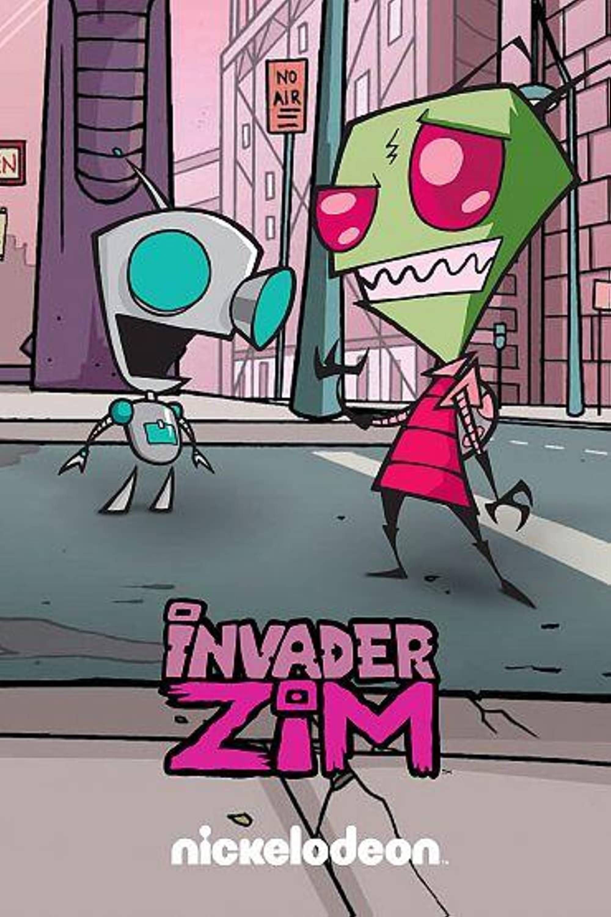 INVASOR ZIM O DESENHO MAIS SOMBRIO DA NICKELODEON 