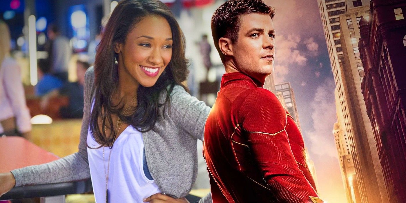 Iris and Barry Allen from The Flash series