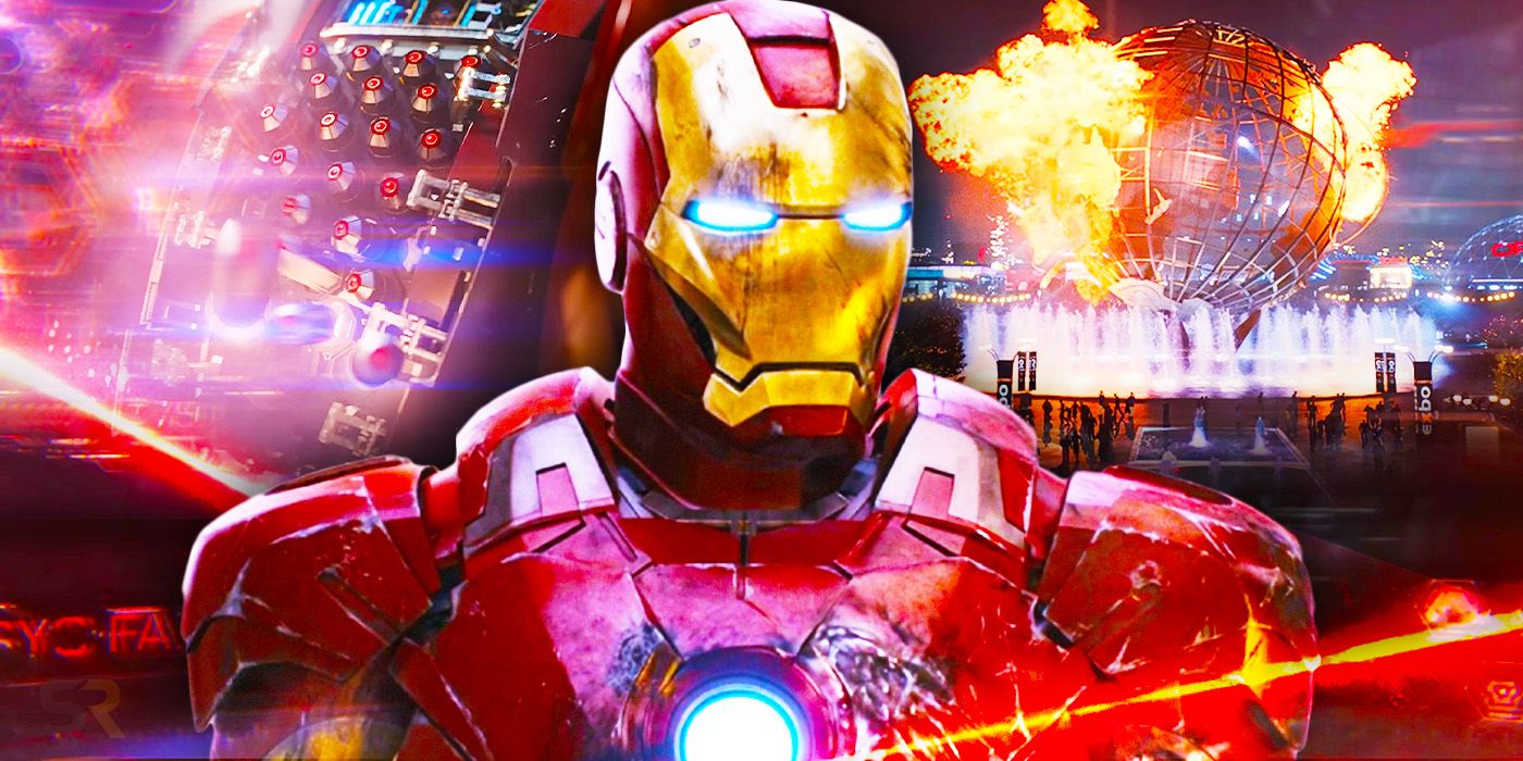 Iron Man in his Mark 7 armor.