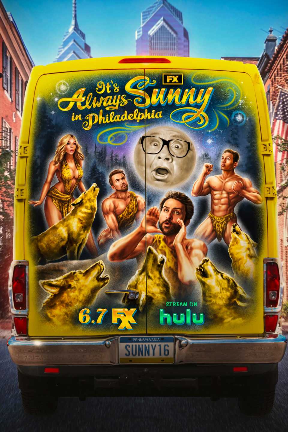 Locandina stagione 16 It’s Always Sunny in Philadelphia