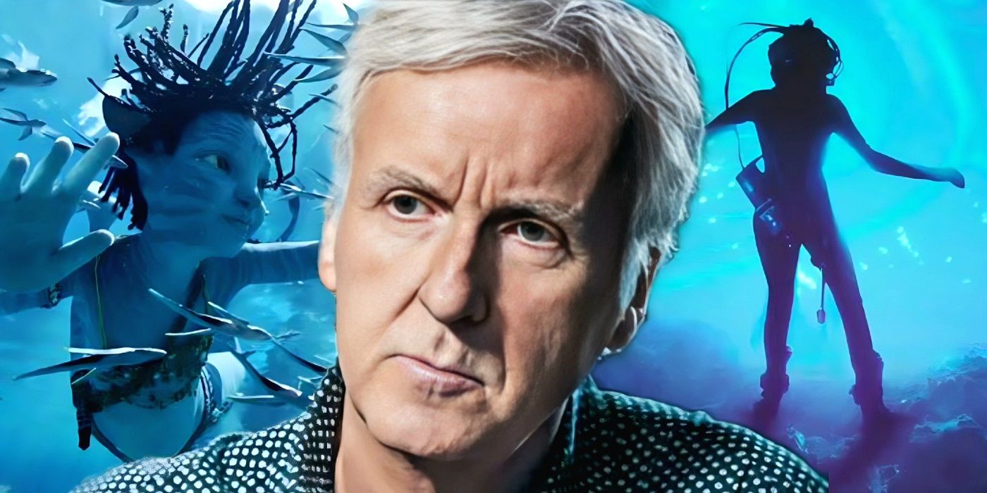 James Cameron and his two underwater movies, Avatar 2 and The Abyss.