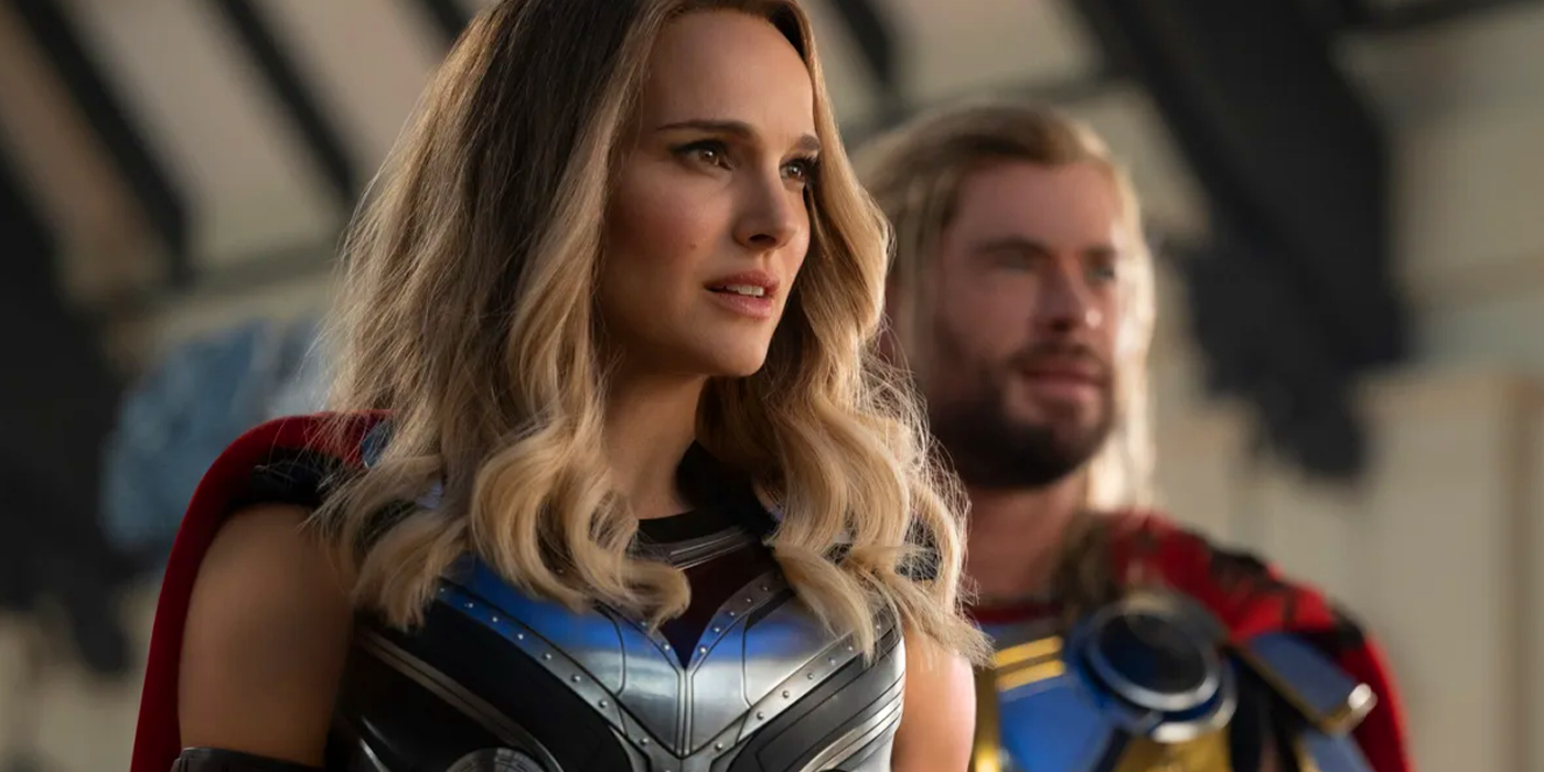 jane foster as the mighty thor in thor love and thunder