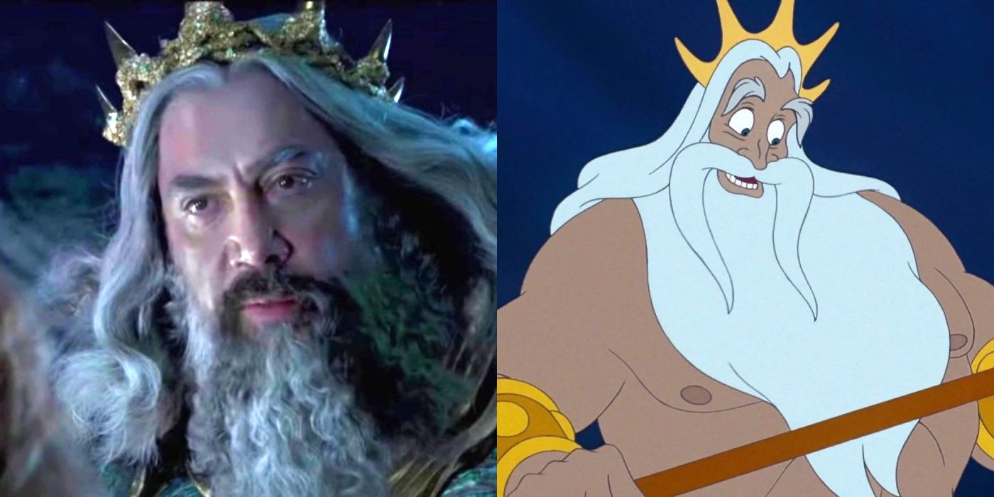 Javier Bardem vs King Triton in The Little Mermaid cast