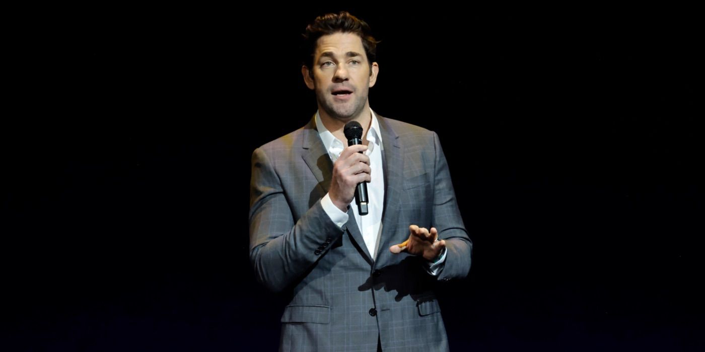 John Krasinski annonce IF à CinemaCon