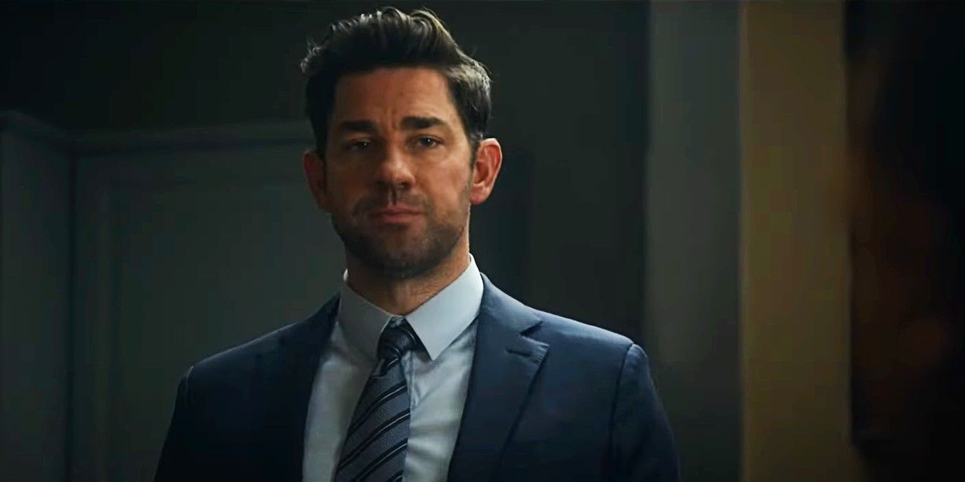 John Krasinski in a suit in Jack Ryan season 4