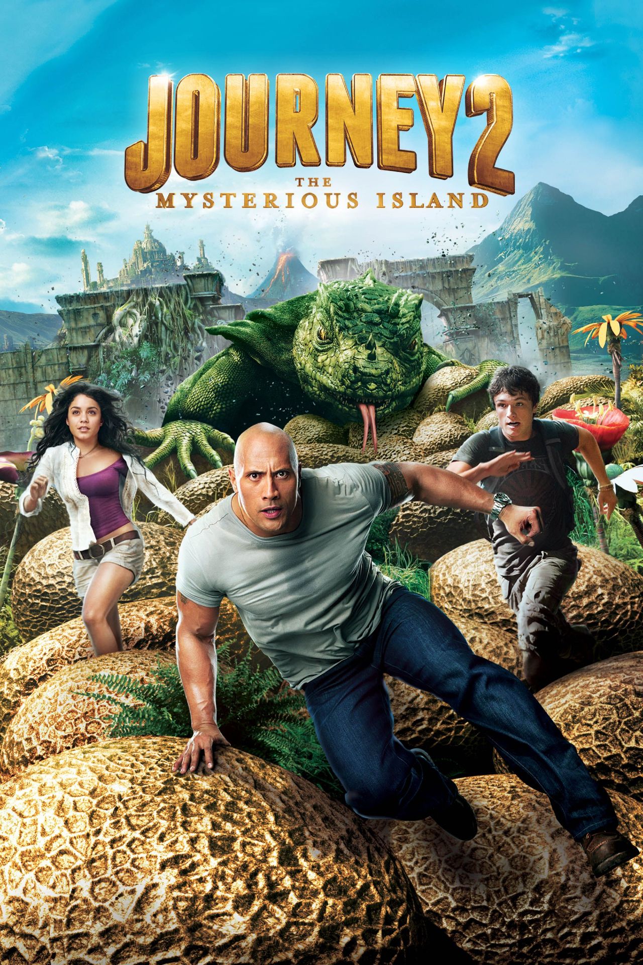 Journey 2 The Mysterious Island Movie Poster