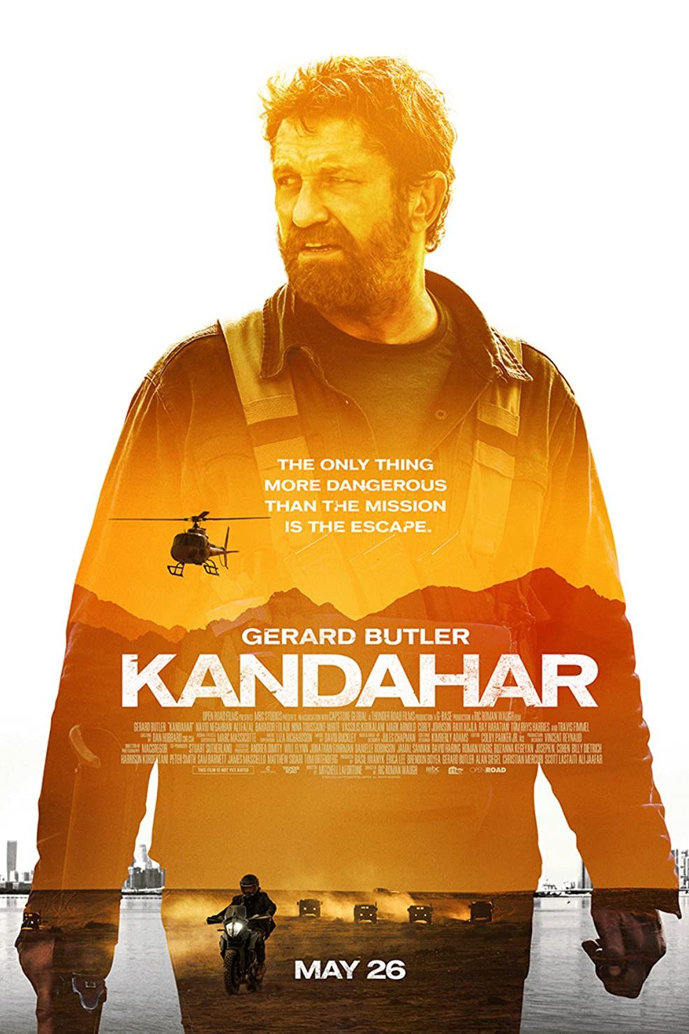 Kandahar 2023 Movie Poster