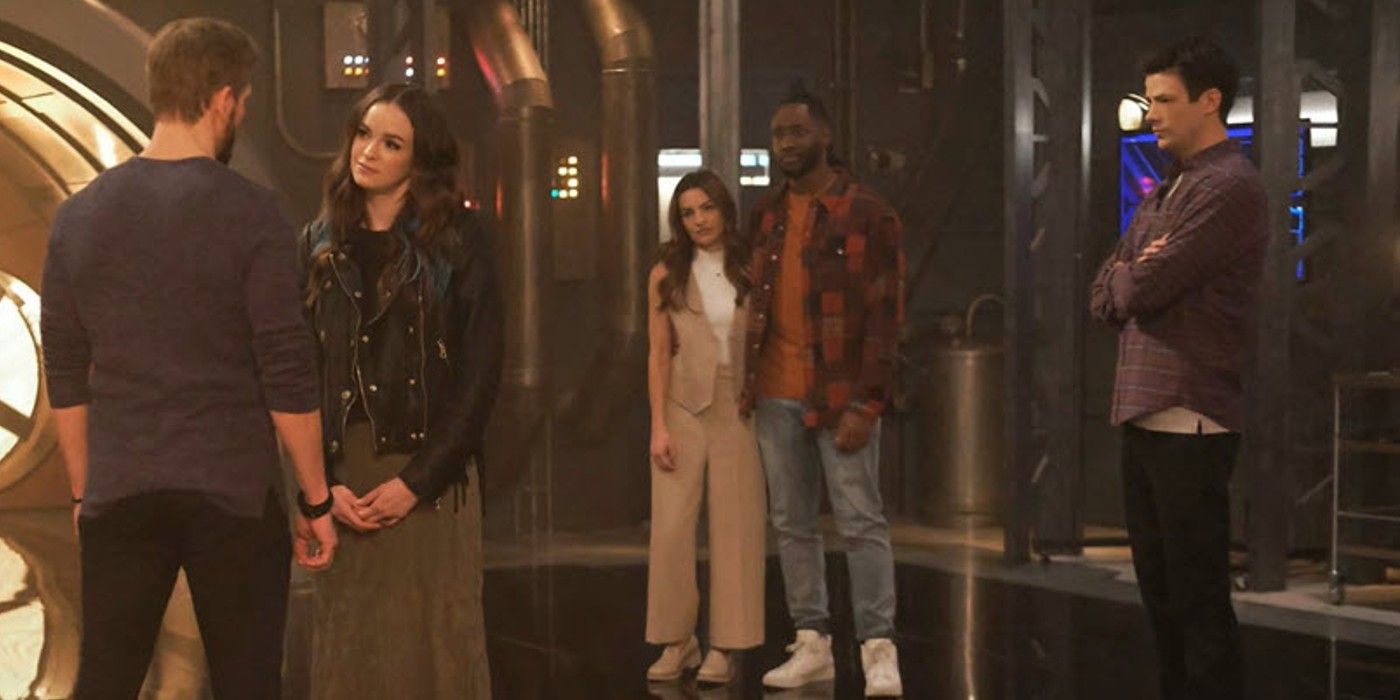 Khione, Chillblaine, Chester, Allegra and Barry in The Flash Series Finale