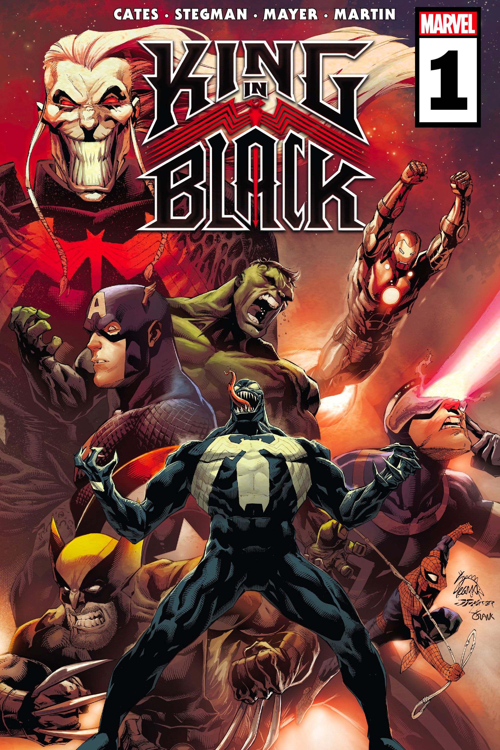 king-in-black-comic-cover Arte conceitual de Knull prova que o 'Rei de Preto' da Marvel é o vilão mais assustador possível do MCU