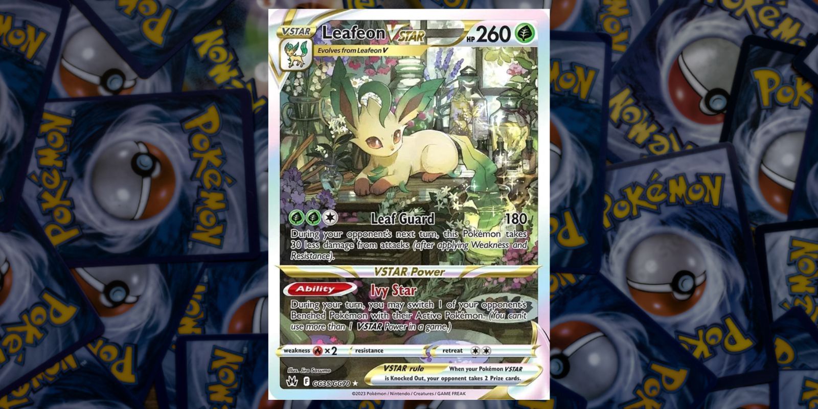 Leafeon VSTAR Pokemon TCG