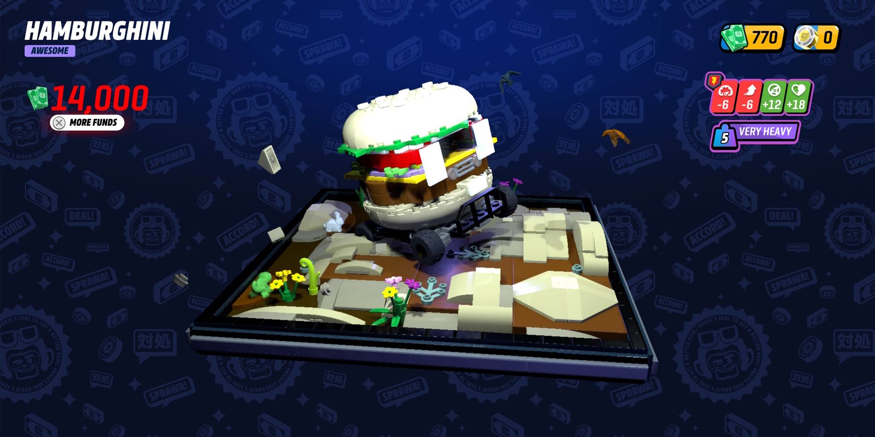 LEGO 2K Drive Hamburghini