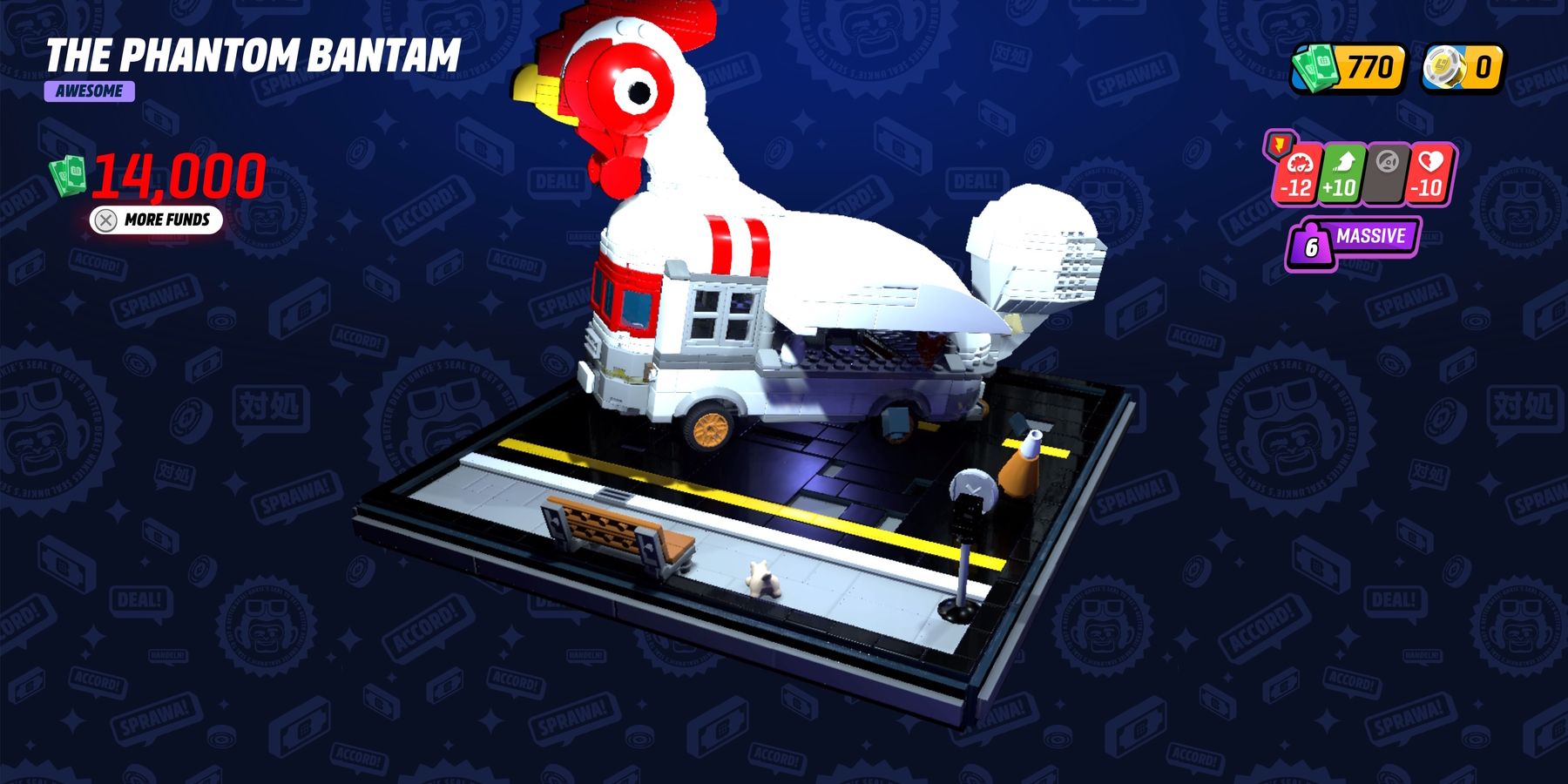 LEGO 2K Dirija O Fantasma Bantam