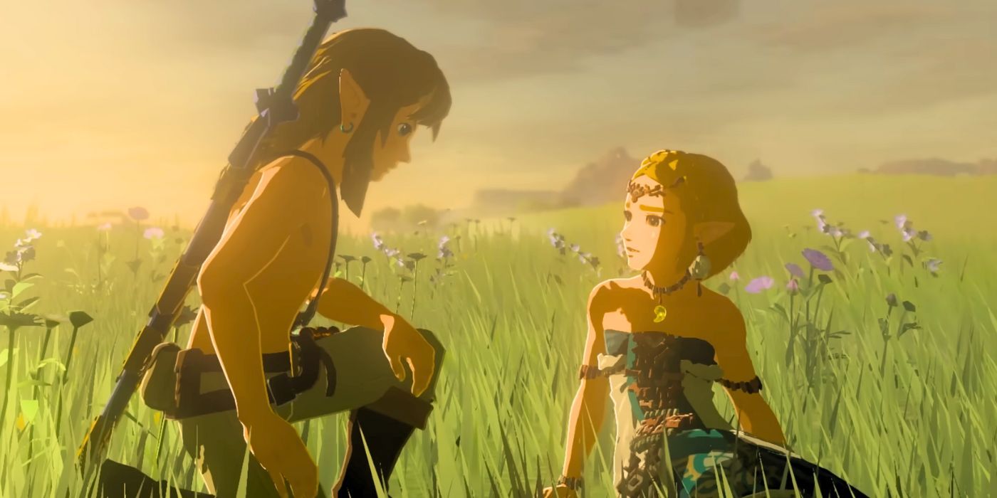 Link and Zelda are dating in Tears of the Kingdom, right?