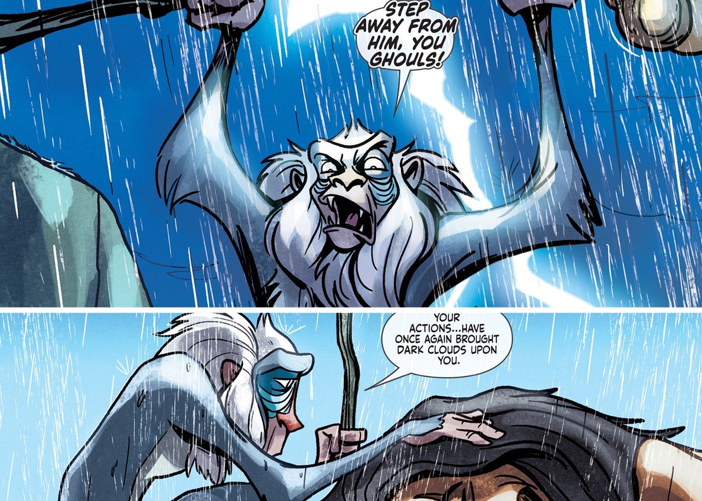 Lion King's Scar & Rafiki Had a Secret Friendship That Changed Everything