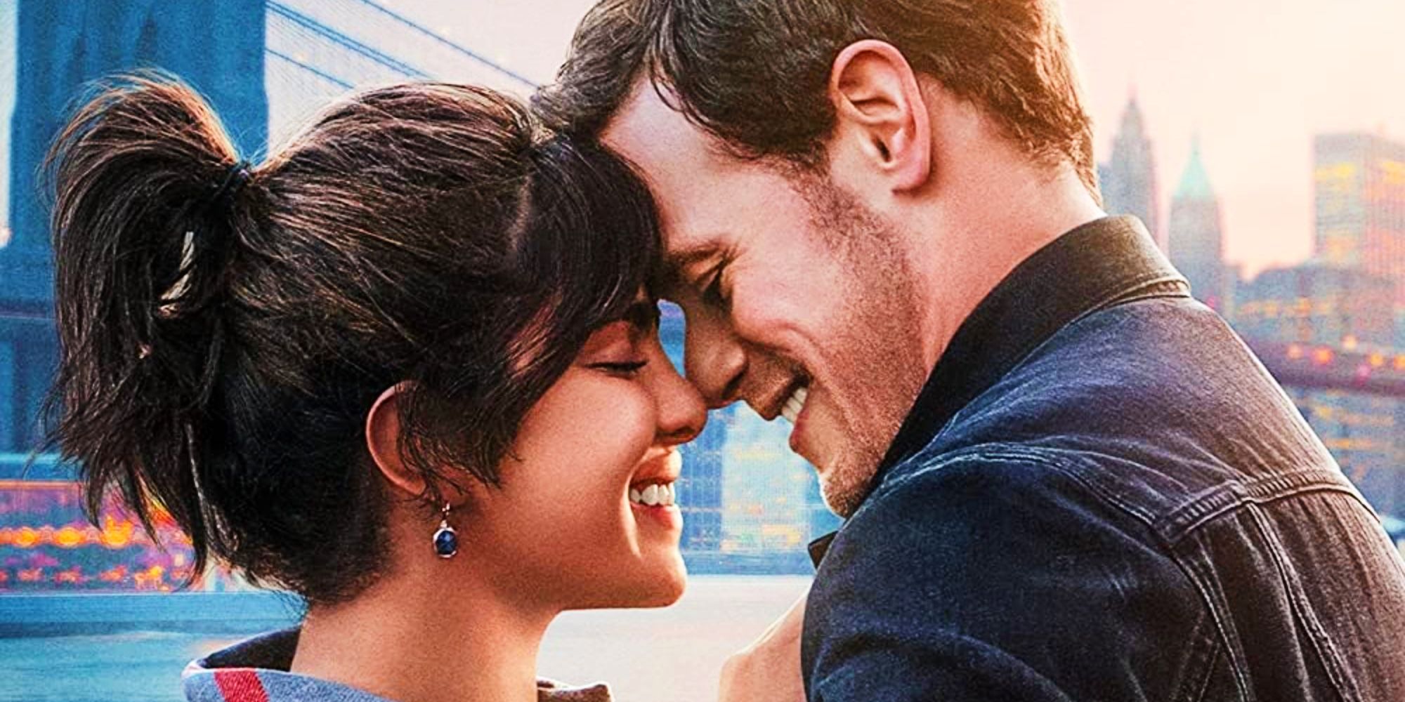 Priyanka Chopra Jonas & Sam Heughan in Love Again poster