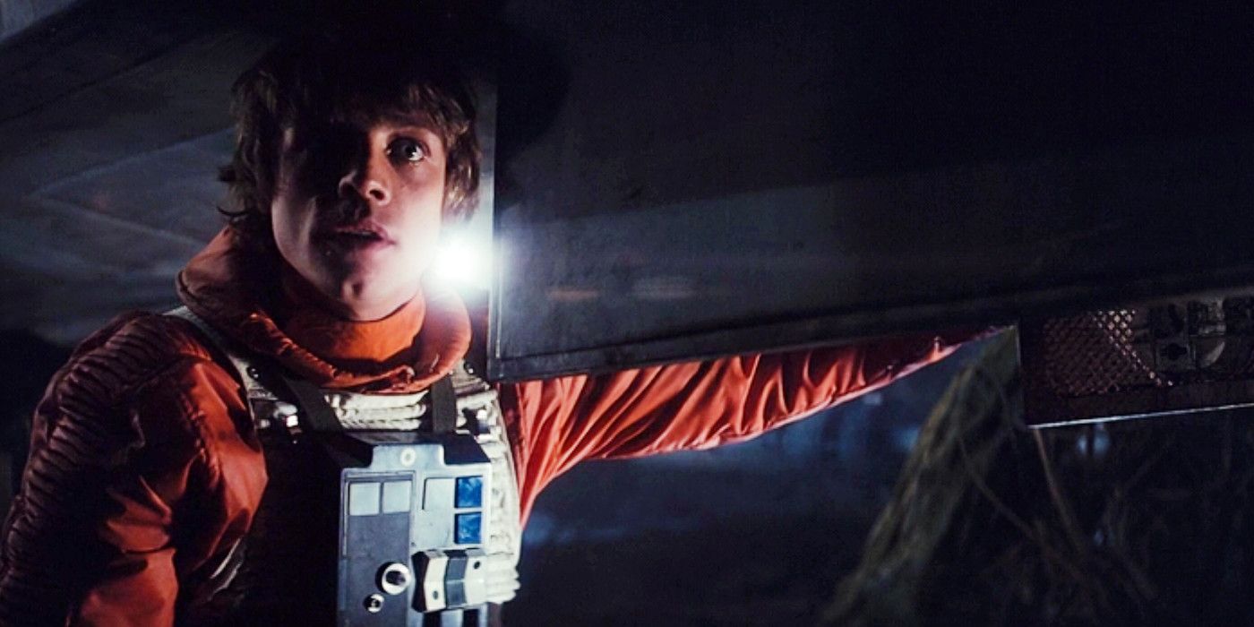 Luke Skywalker leaves Dagobah in The Empire Strikes Back.