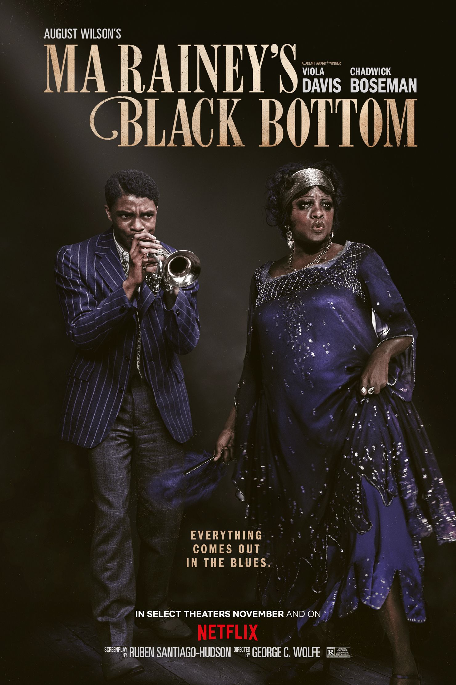 Ma Raineys Black Bottom Netflix Poster