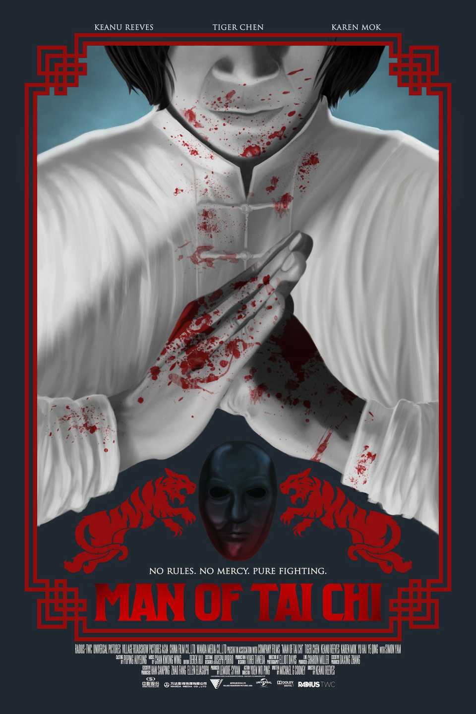 man of tai chi poster