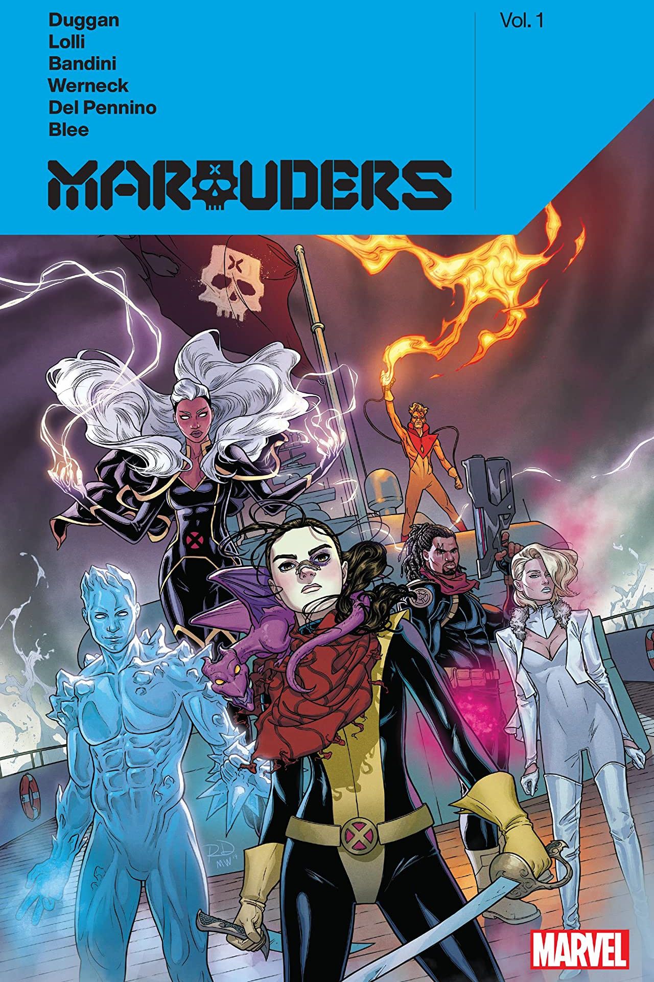Marauders Comic Cover Marvel