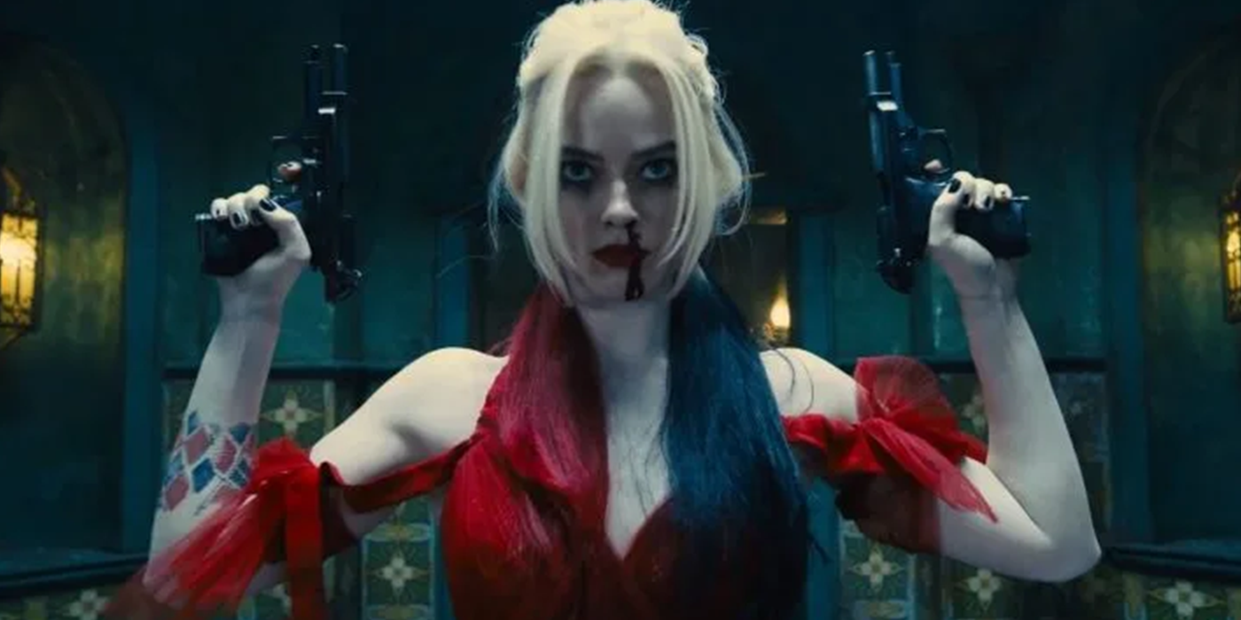 Margot Robbie en Harley Quinn dans Suicide Squad