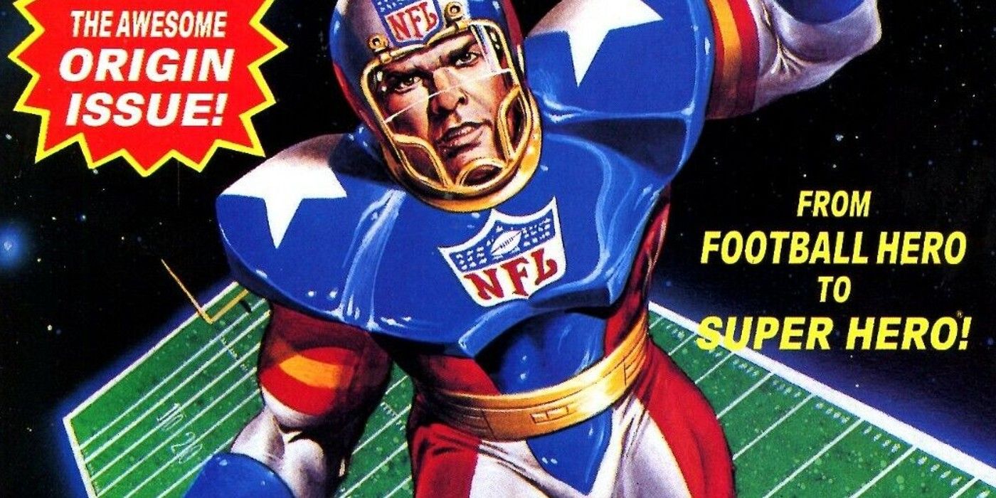 marvel nfl superpro comic cover