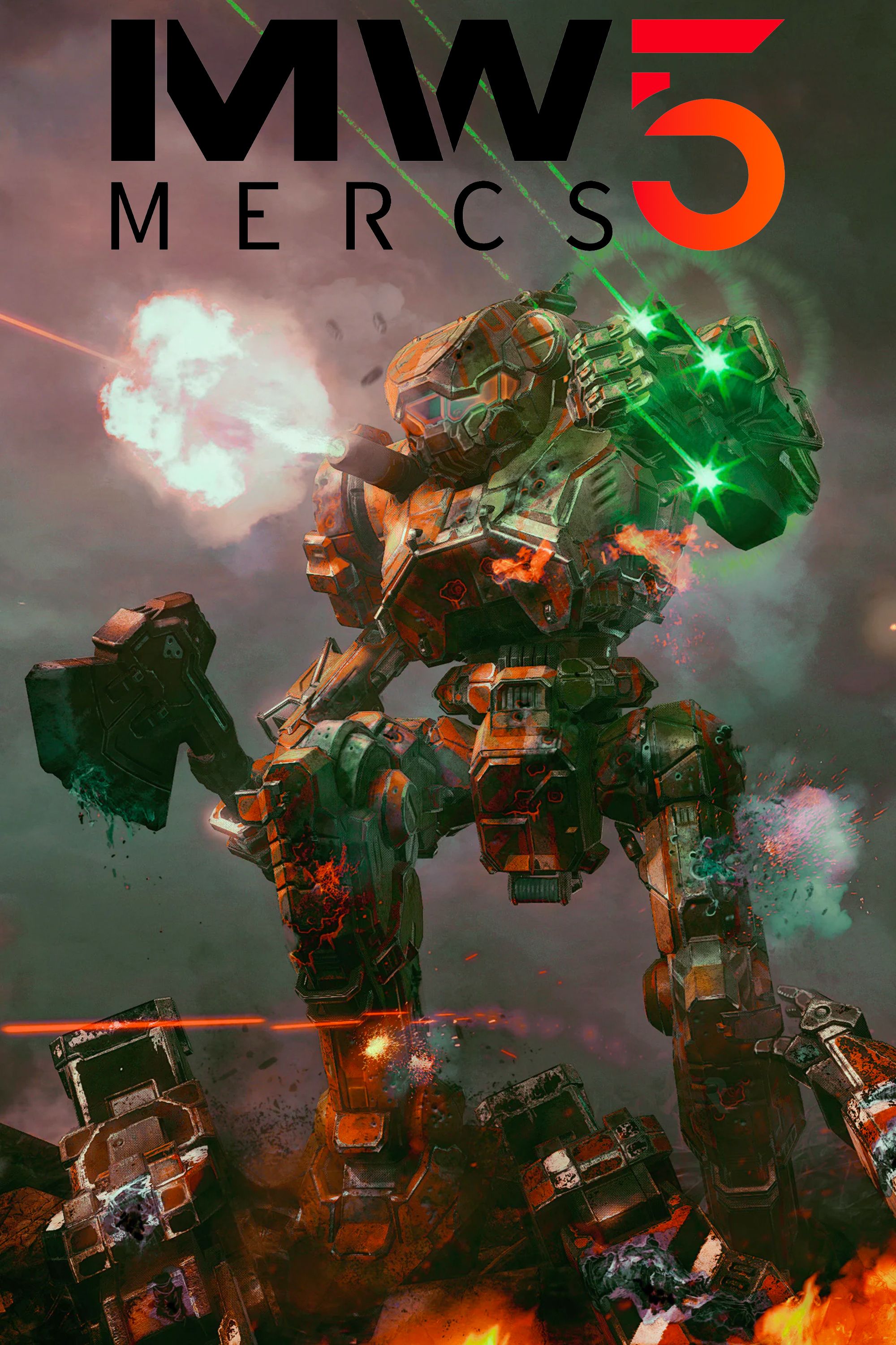 MechWarrior 5- Mercenaries Poster