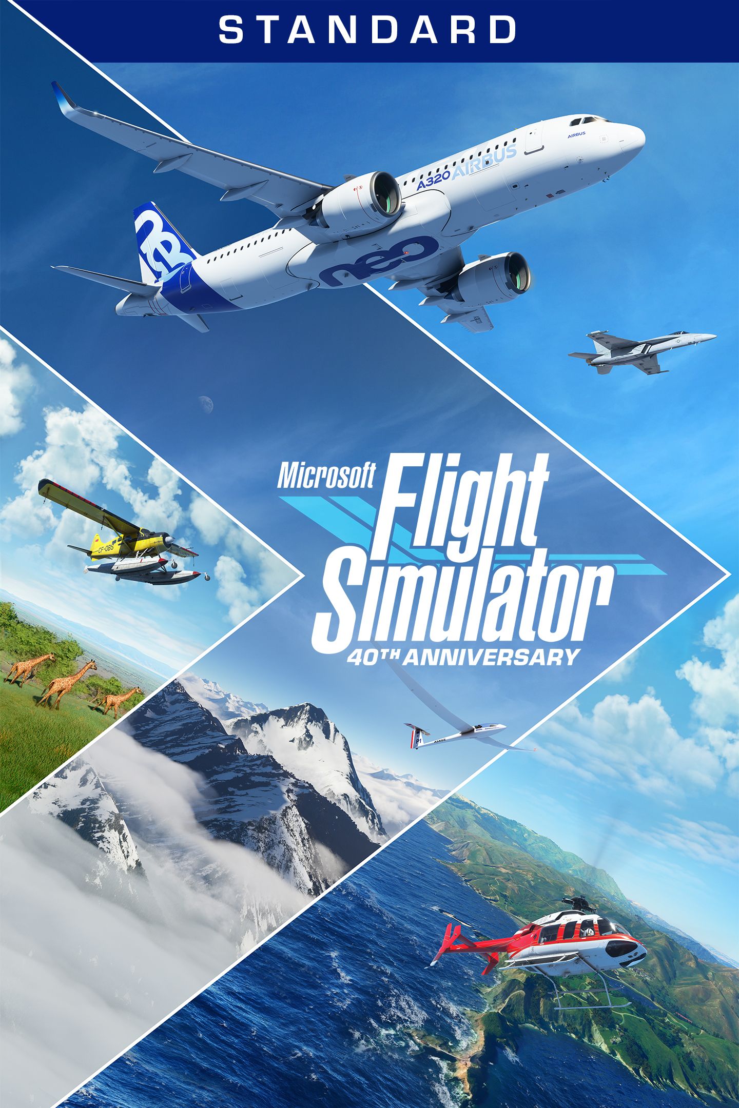 Microsoft Flight Simulator Game Poster