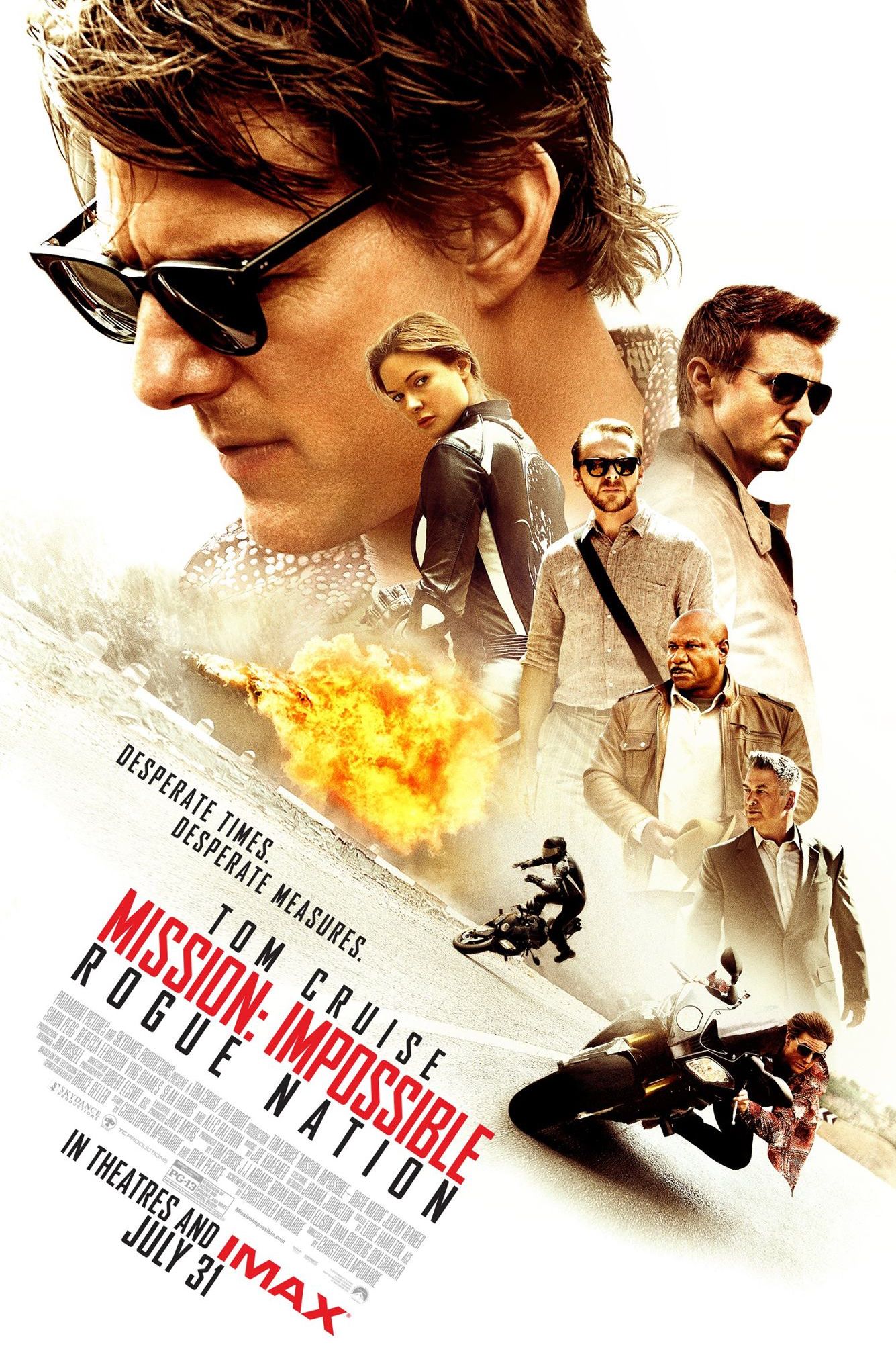 Mission Impossible Rogue Nation Movie Poster