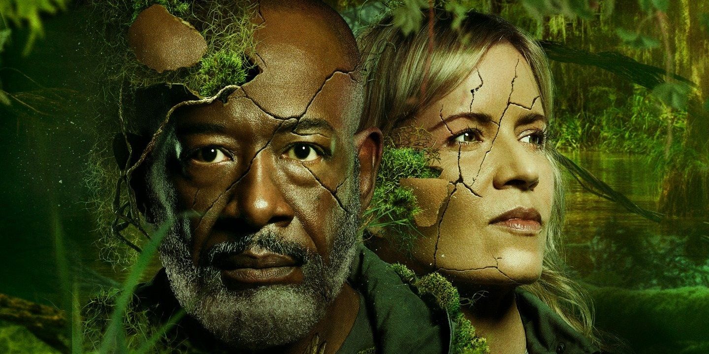 Morgan and Madison on a poster for Fear the Walking Dead