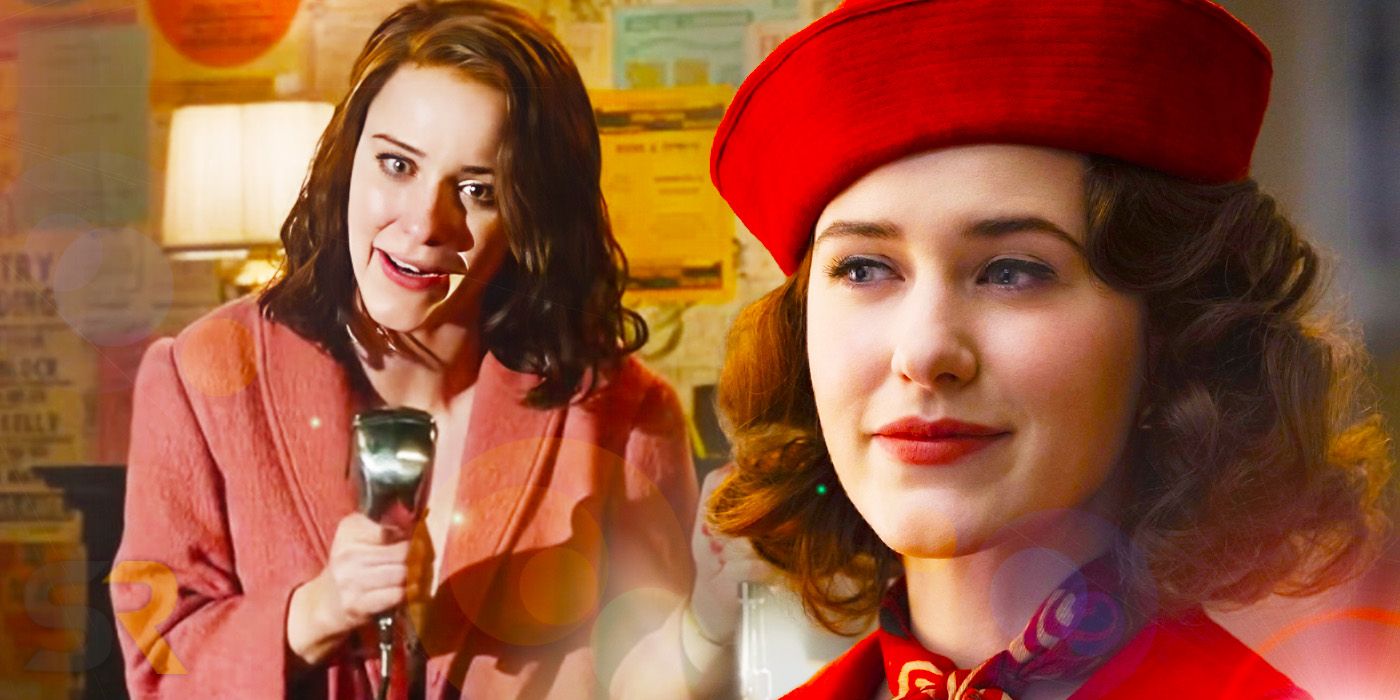 Rachel Brosnahan in The Marvelous Mrs. Maisel