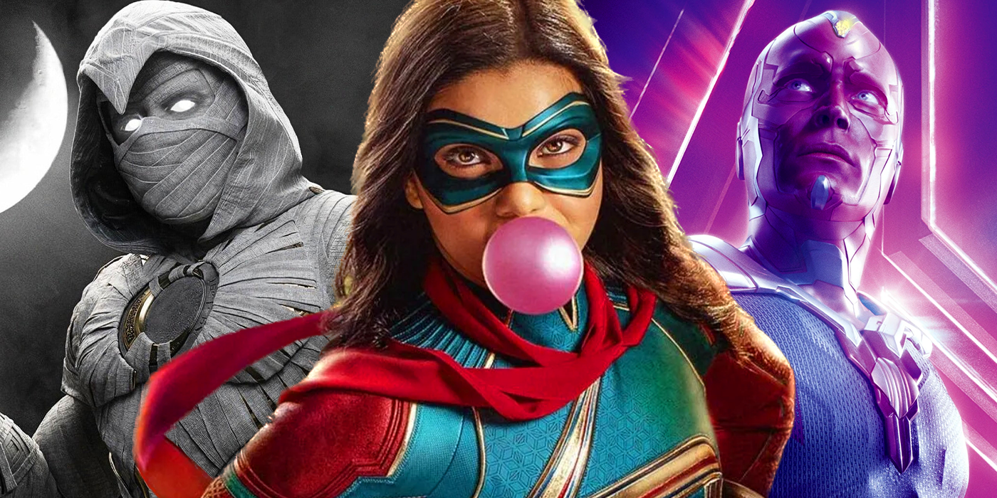 ms marvel moon knight and vision in the mcu